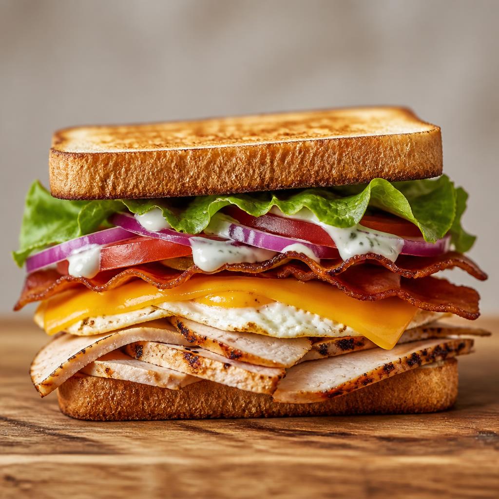 Classic Turkey Breakfast Sandwich